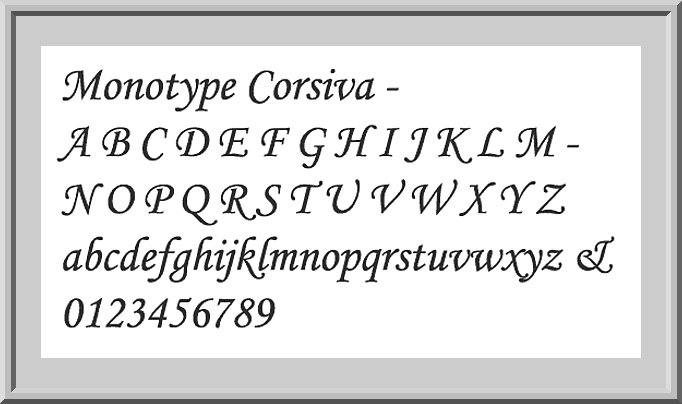 Monotype corsiva for mac